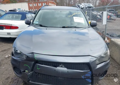 2012 Mitsubishi Outlander Es из США, поврежденный, VIN JA4AS2AW0CU002268